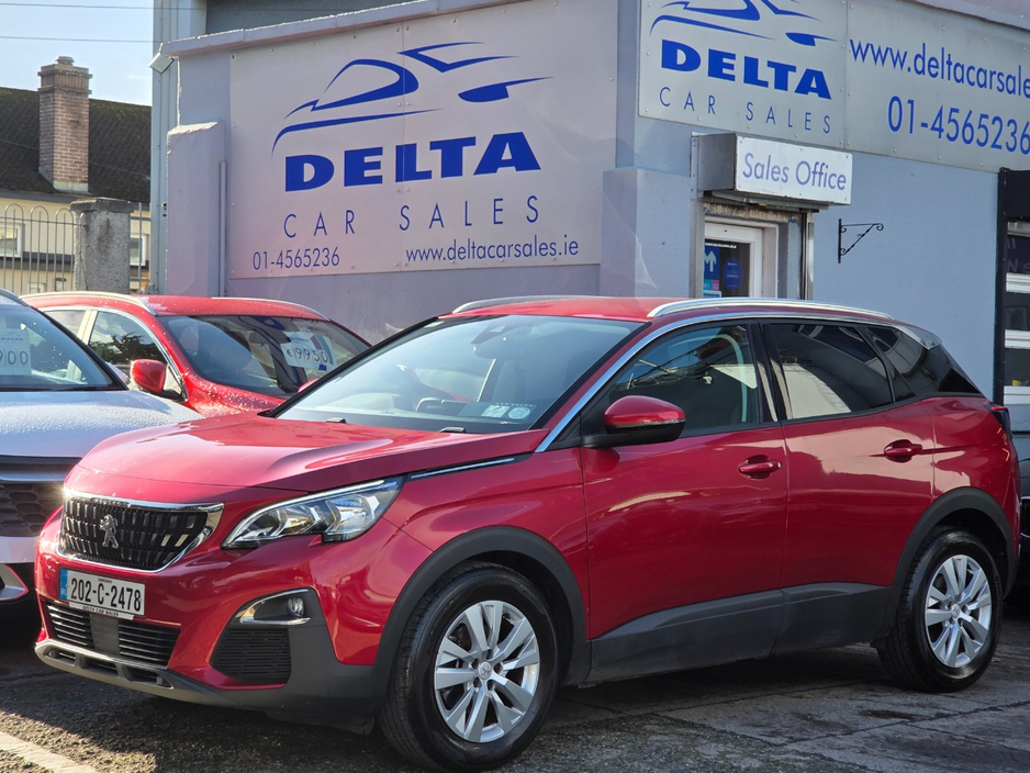 Peugeot 3008 ACTIVE 1.2 PETROL MANUAL 130BHP NCT 07/28 TAX 06/27 FINANCE AVAILABLE @ €70 PER WEEK 2 KEYS/ TOUCH SCREEN MEDIA/ ANDROID AUTO/ APPLE CAR PLAY/ REVERSE CAMERA/ PARKING SENSORS/ HISTORY CHECKED