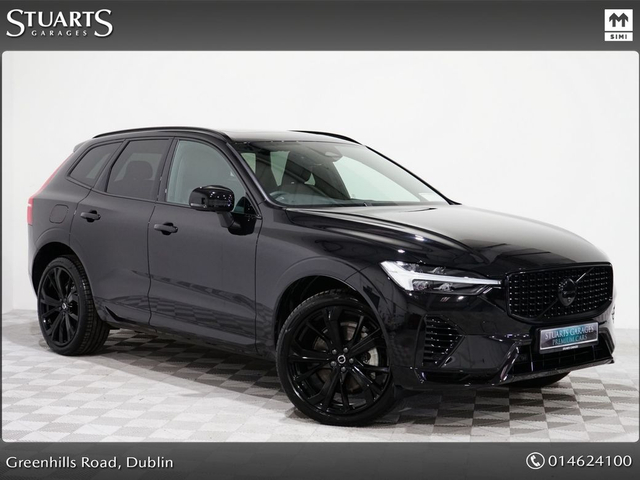 2025 VOLVO XC60 *SOLD DEPOSIT TAKEN*T6 BLACK EDITION PLUS: ONYX BLACK METALLIC WITH CHARCOAL LEATHER, 21” BLACK HIGH GLOSS ALLOYS, PANORAMIC ROOF, KEYLESS ENTRY, MASS
