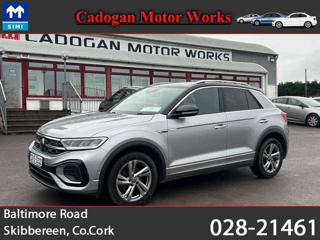 2023 VOLKSWAGEN T-ROC R-LINE 1.0 TSI MANUAL 6SPEED FWD 110HP 5DR