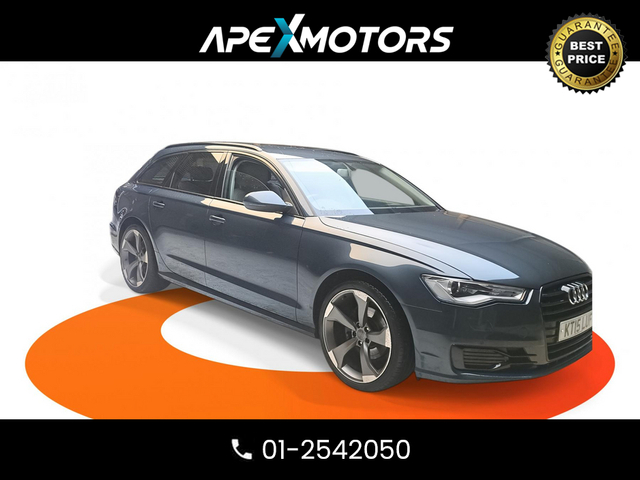 2015 AUDI A6 FINANCE ARRANGED * SE TDI ULTRA * NEW NCT JUL-26 * STAMPED SERVICE HISTORY * AA APPROVED * 101 SAFETY CHECKLIST * IMMACULATE * TOP-SPEC 5DR ESTATE * LOW LOW MILES * CRUISE CONTROL and SPEED LIMITER