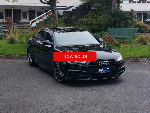 2017 AUDI A6 2.0TDI 190 Ultra S-Tronic Black Edition
