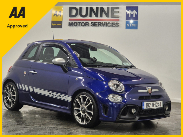 2019 ABARTH 500 LOW MILEAGE*1.4JET TURISMO 165PS 3DR*SERVICE HISTORY X7 STAMPS*3 KEYS*12 MONTH WARRANTY*FINANCE AVAILABLE