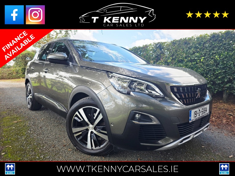 Peugeot 3008 1.5 BLUEHDI ALLURE 130BHP 5DR FINANCE FROM €78P/W