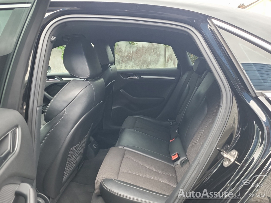 Audi A3 LIMOUSINE 1.6 TDI 116BHP  S-LINE *** Gunmetal Grey Alloys / Half Leather Interior / Cruise Control *** — thumbnail 14