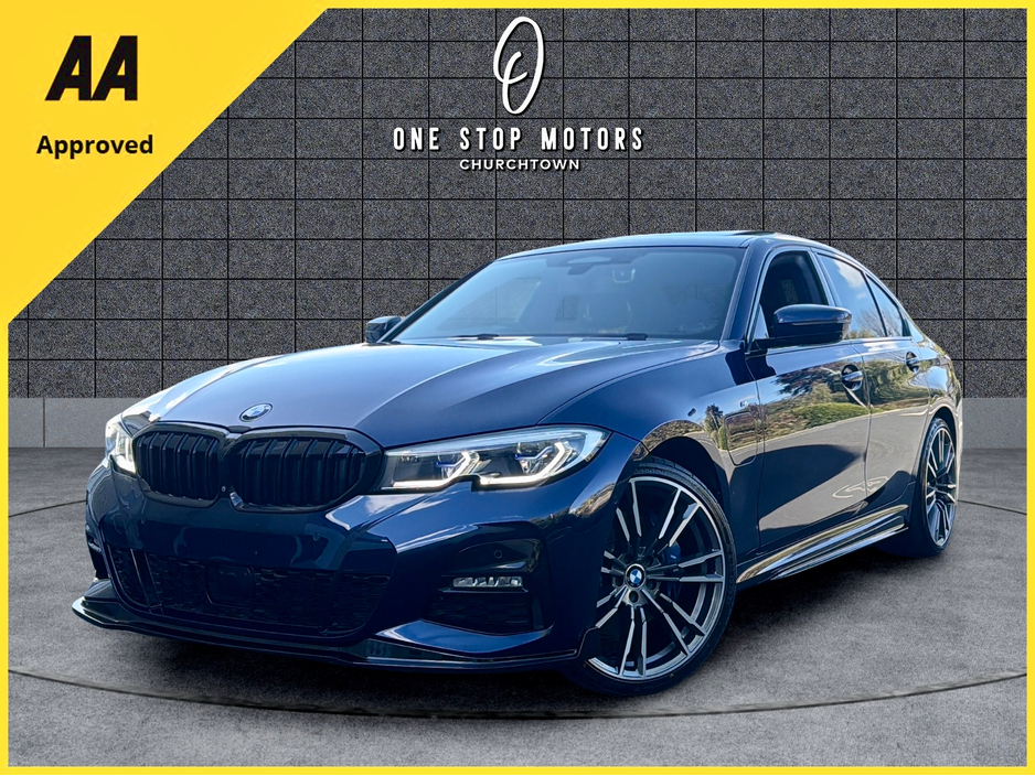 BMW 3 Series LASER LIGHTS-HEADS-UP-SUNROOF-HARMON KARDON-330E G20 MSPORT PRO *CARBON BLACK* SUNROOF- 17,000KMS