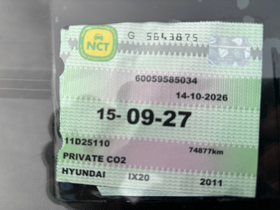 2011 Hyundai ix20 1.4L Petrol For Sale Images