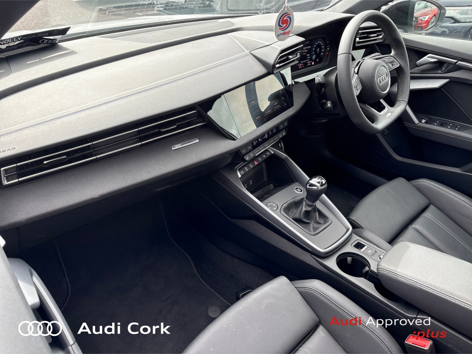 Audi A3 SALOON 2.0 30TDI 115BHP S-LINE WITH BLACK STYLING, COMFORT PACK, PANORAMIC SUNROOF & COMFORT KEY — thumbnail 11