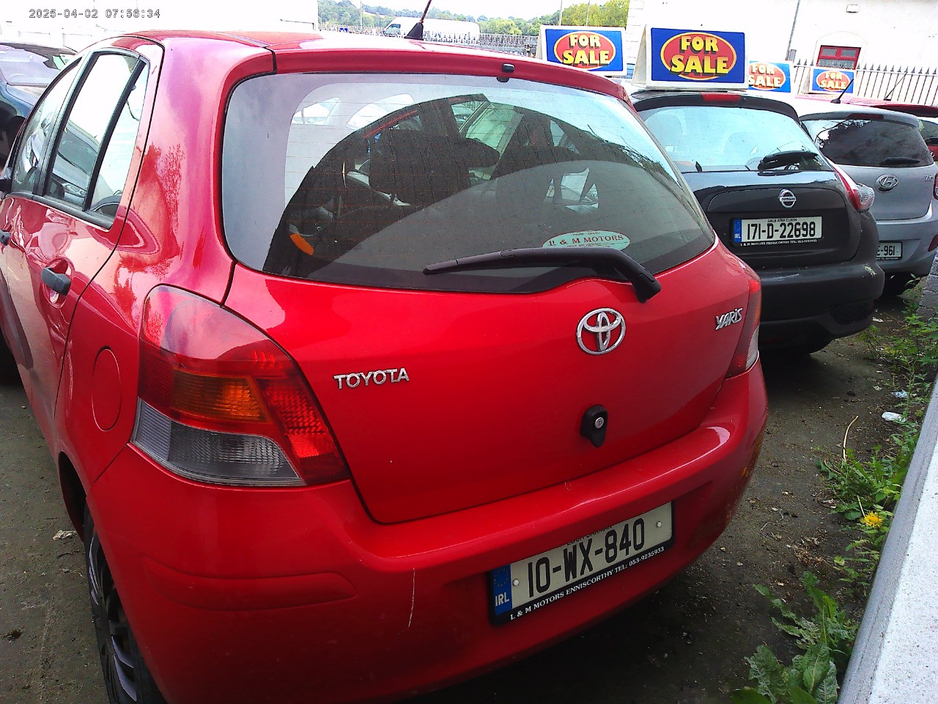 2010 Toyota Yaris 1L Petrol For Sale Images
