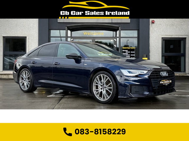 2021 AUDI A6 2.0 TDI 40 Black Edition Saloon 4dr Diesel S Tronic Euro 6 (s/s) (204 ps) 1 OWNER + VIRTUAL COCKPIT + REVERSE CAMERA + HEATED SEATS