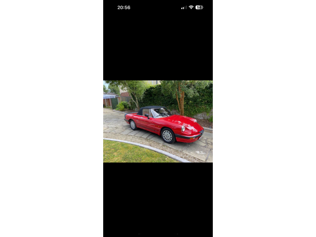 1989 ALFA ROMEO SPIDER 2000 VELOCE 2DR