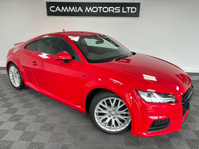 2016 AUDI TT AUDI TT 2.0 TFSI S-TRONIC*FACELIFT*DIGITAL DASH*ALCANTARA S LINE SEATS*ELECTRIC ADJUSTABLE SPOILER*DRIVE SELECT*REVERSE CAMERA*STOP START*FINANCE AVAILABLE TRADE INS WELCOME*