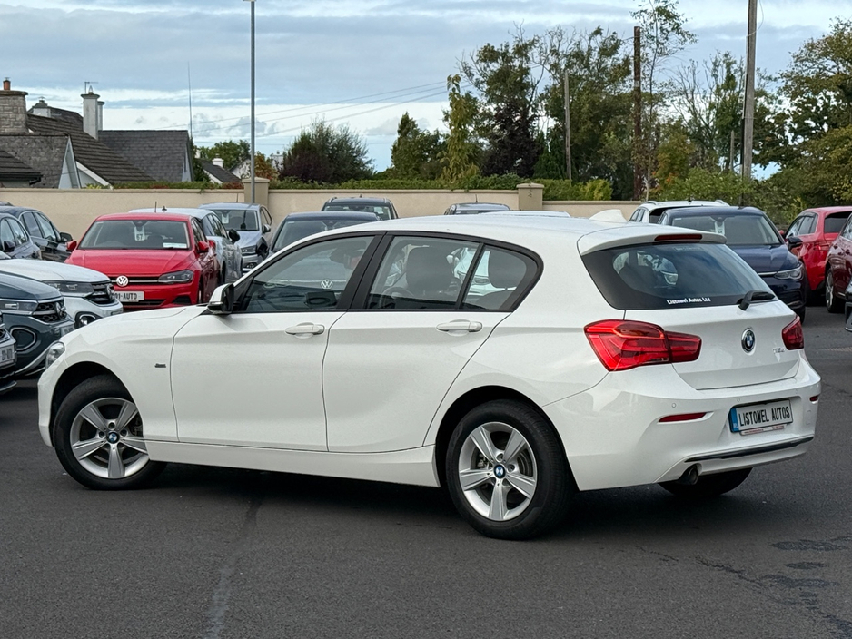 BMW 1 Series SPORT 2.0 DIESEL AUTOMATIC *REAR VIEW CAMERA, 16 " ALLOYS, REVERSE SENSORS, CRUISE CONTROL, BLUETOOTH CONNECTIVITY, DUAL ZONE CLIMATE CONTROL, PUSH START/STOP BUTTON, SERVICE HISTORY* — thumbnail 2