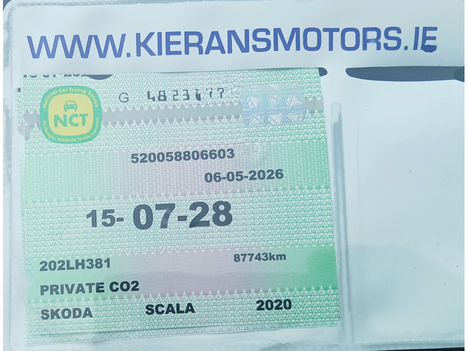 2020 Skoda Scala 1L Petrol For Sale Images