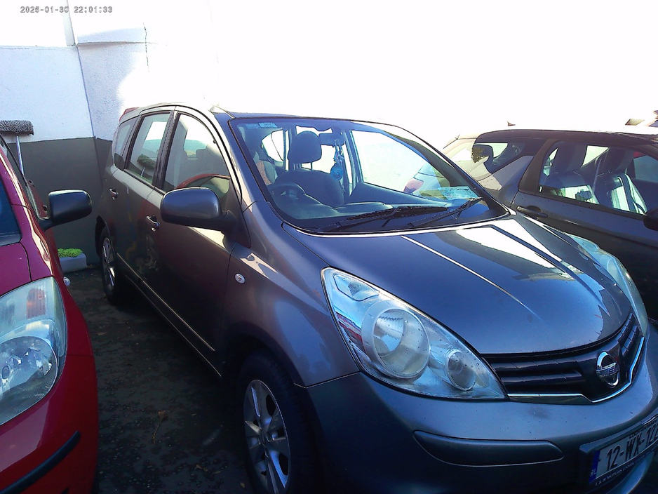 2012 Nissan Note 1.4L Petrol For Sale Images