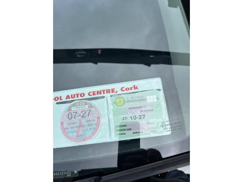 2013 Toyota Avensis 2L Diesel For Sale Images