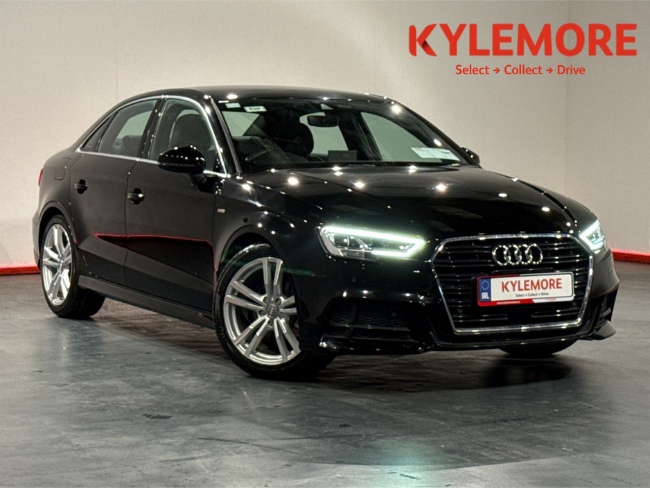 Audi A3 S-LINE PACKAGE - 1.4 TFSI AUTOMATIC SALOON - BLACK HALF LEATHER - FACTORY ALLOYS - POWER/HEATED SEATS - REAR CAMERA -
