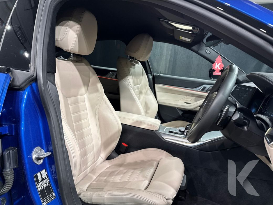 BMW 4 Series 420D M-SPORT AUTOMATIC - REVERSE CAMERA - CRUISE CONTROL - CREAM LEATHER UPHOLSTERY - ELECTRIC TAIL-GATE - DIAMOND CUT ALLOY WHEELS — thumbnail 19