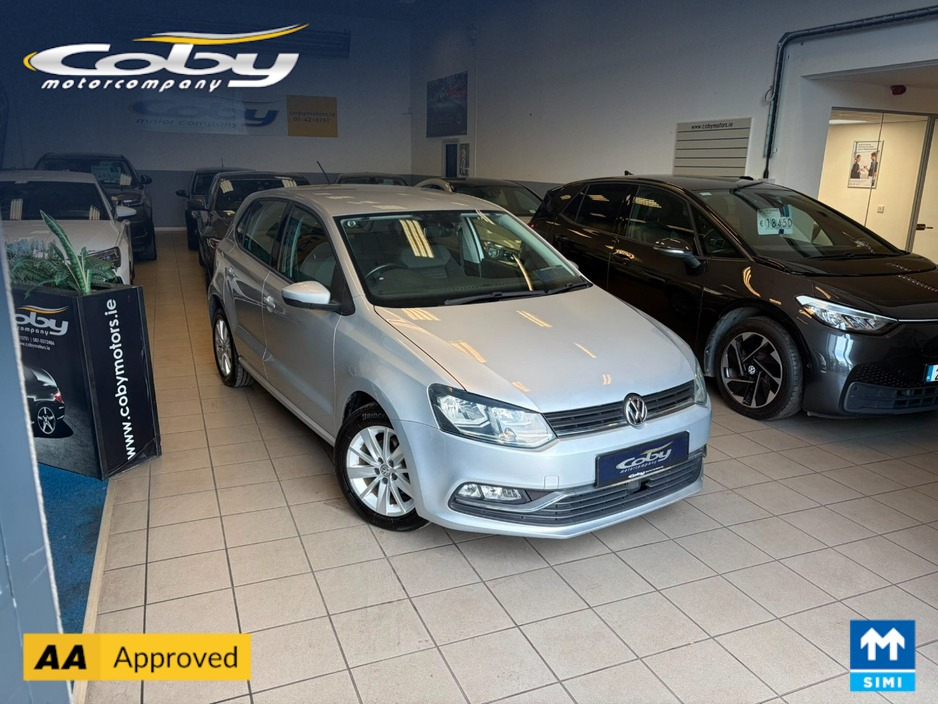 Volkswagen Polo 1.2 TSI Comfortline Auto 5DR . New NCT done before collection, Alloy Wheels, Sat Nav, Mirror Link, Climate Control, Bluetooth, Auto Lights/Wipers,  MFSW, Full Electrics and much more.