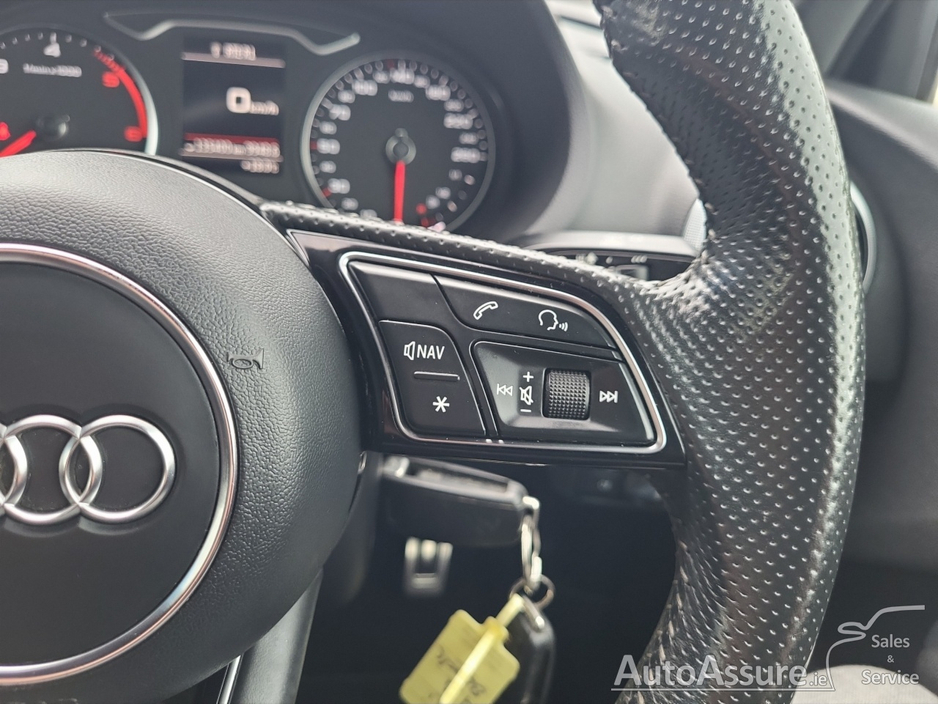 Audi A3 LIMOUSINE 1.6 TDI 116BHP  S-LINE *** Gunmetal Grey Alloys / Half Leather Interior / Cruise Control *** — thumbnail 19