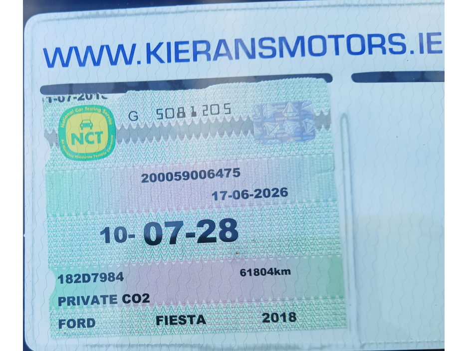 2018 Ford Fiesta 1.1L Petrol For Sale Images