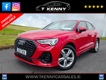 Audi Q3 SPORTBACK 35 TDI S-LINE 150 S-TRONIC AUTO FINANCE FROM €135P/W