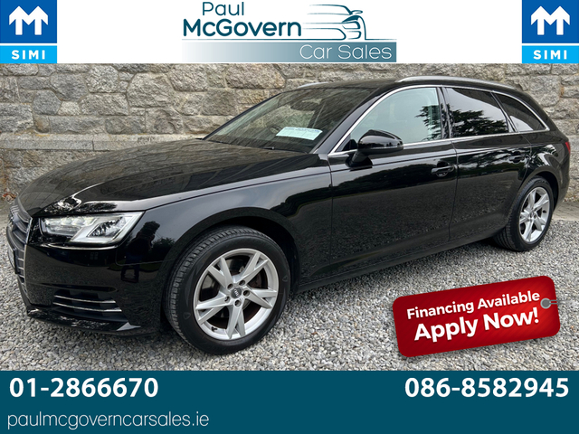 2016 AUDI A4 1.4 TFSI SPORT ESTATE**//**METALLIC BLACK**//**€280 ROAD TAX**//**FINANCE ARRANGED**//**WARRANTY**//**FINANCE ARRANGED**//**ALLOYS**//**AIR CON!