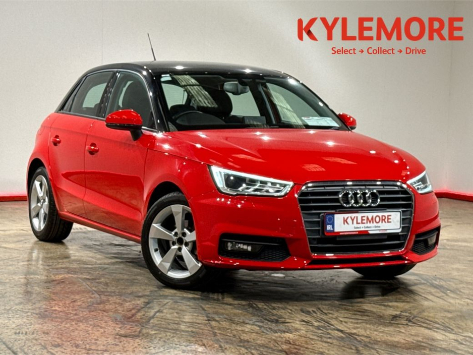 Audi A1 1.0 TFSI AUTOMATIC - RED/BLACK TWO TONE - FACTORY ALLOYS - XENON HEADLIGHTS - PARKING AID - HEATING / AC CONTROLS