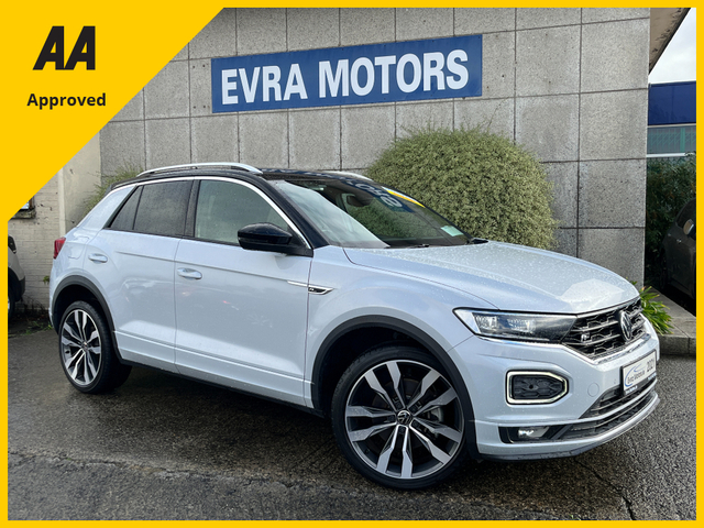 2021 VOLKSWAGEN T-ROC R-LINE AUTOMATIC 2.0 DIESEL //HIGH SPEC//ADAPTIVE CRUISE CONTROL//KEYLESS ENTRY//REVERSE CAMERA//