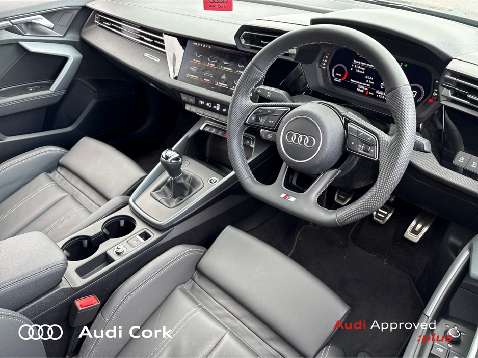 Audi A3 SPORTBACK 2.0 30TDI 115BHP S-LINE WITH BLACK STYLING & COMFORT PACK — thumbnail 14