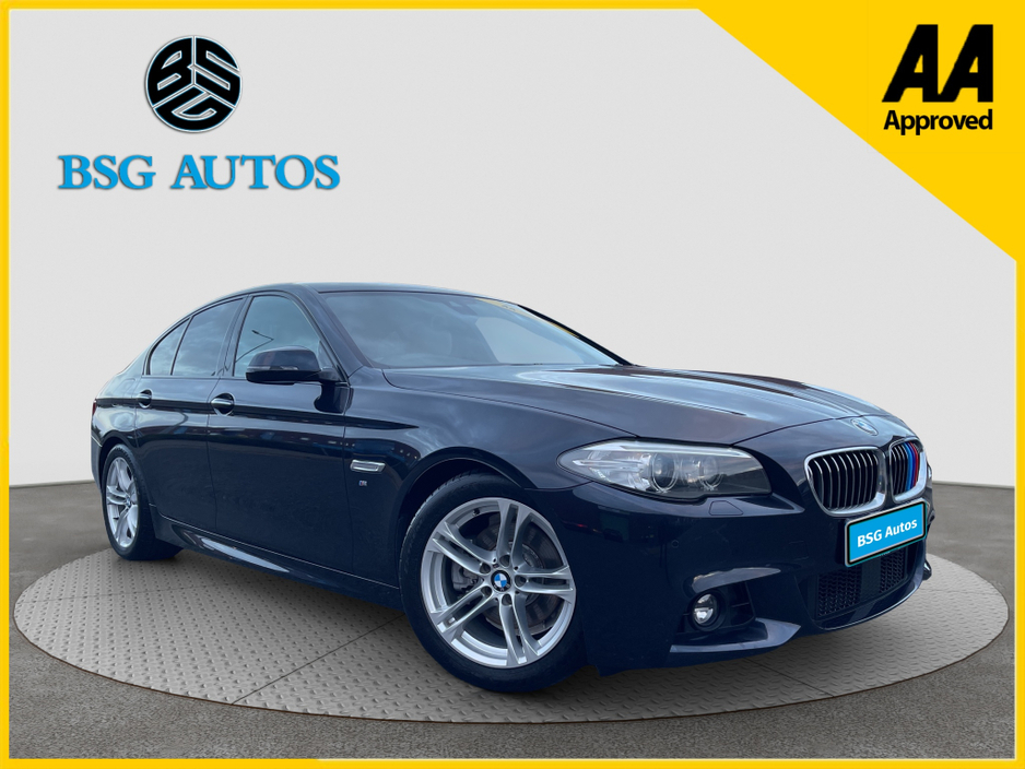 BMW 5 Series 2015 BMW 5 SERIES M-SPORTS 2.0 DIESEL AUTOMATIC LEATHER INTERIOR*FINANCE*