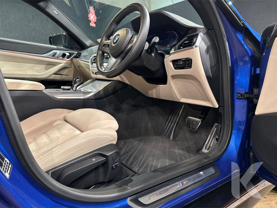 BMW 4 Series 420D M-SPORT AUTOMATIC - REVERSE CAMERA - CRUISE CONTROL - CREAM LEATHER UPHOLSTERY - ELECTRIC TAIL-GATE - DIAMOND CUT ALLOY WHEELS — thumbnail 23