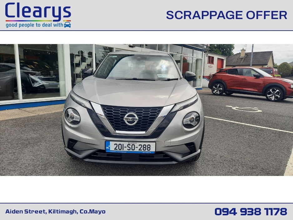 Nissan Juke 1.0 SV 4DR ** 24 MONTH AA WARRANTY AVAILABLE ** — thumbnail 2