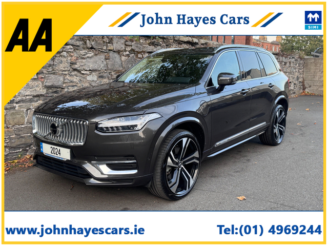 2024 VOLVO XC90 ULTIMATE DARK T8 RECHARGE TOP SPECIFICATION//AIR SUSPENSION//PANORAMIC ROOF//MASSAGE SEATS//SIMI DEALER