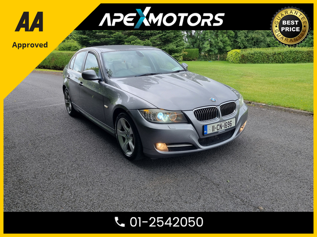 2011 BMW 3 SERIES E90 D EXCLUSIVE 4DR EDITION ED * NEW NCT JUL-26 * STAMPED SERVICE HISTORY * AA APPROVED * 101 SAFETY CHECKLIST * CRUISE CONTROL * 2-KEYS * LOW TAX * 12-MONTH ROADSIDE ASSIST * 01-2542050