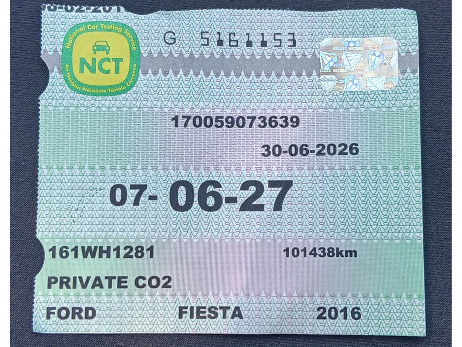 2016 Ford Fiesta 1.2L Petrol For Sale Images