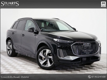 Audi Q6 E-TRON Q6 100KWN PERFORMANCE S/LINE: MYTHOS BLACK METALLIC WITH BLACK HIGH GLOSS SURROUNDS, 20” DIAMOND CUT ALLOYS, S360 CAMERA, KEYLESS ENTRY