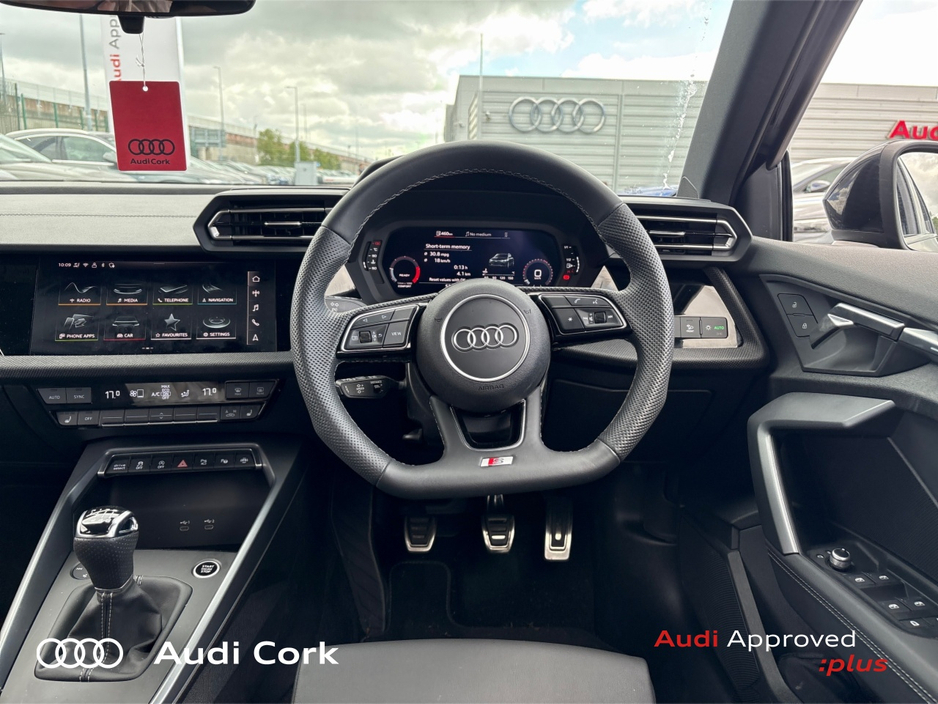 Audi A3 SPORTBACK 2.0 30TDI 115BHP S-LINE WITH BLACK STYLING & COMFORT PACK — thumbnail 19