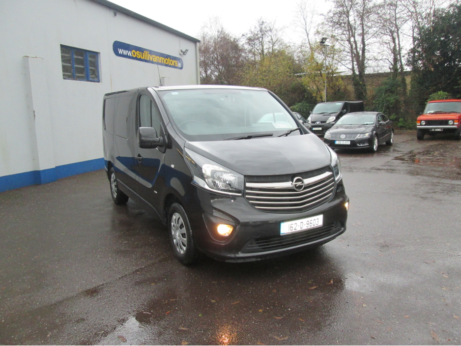 2016 Opel Vivaro 1.6L Diesel from Jerry O'Sullivan Car Sales Limited