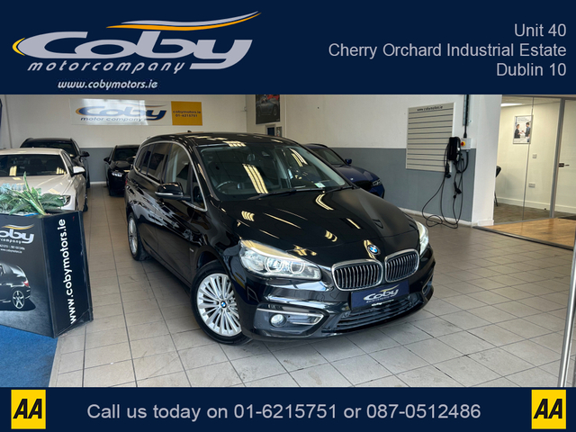 2015 BMW 2 SERIES GRAN TOURER 1.5 Auto 7 Seater . New NCT, 2Keys, Alloy Wheels, Dual Climate Control, Full Electrics, Sat Nav, Parking Sensors, Reverse Camera, Cruise Control, Bluetooth, Full Leather, CD, Lane Departure and more.