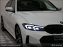2025 BMW 3 SERIES *BIGGER BATTERY, PRO, TECH, VISIBILITY AND COMFORT PACK* 19.5KW BATTERY. UP TO 101KM EV RANGE: 330E M-SPORT ALPINE WHITE, ADAPTIVE LED HEADLIGHTS, A