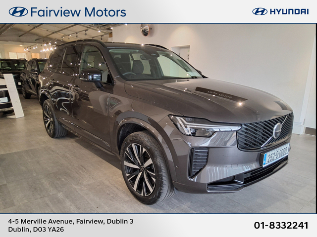 2025 VOLVO XC90 T8 Plug In Hybrid PLUS - 7 Seats - Pan Roof - Black Leather -