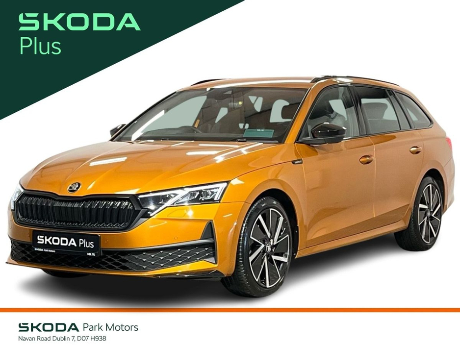 Skoda Octavia Sportline Combi DSG 2.0TDI 150BHP - Reversing Camera - Climate Control - Heated Seats - Cruise Control - Keyless Start - Apple CarPlay/Android Auto