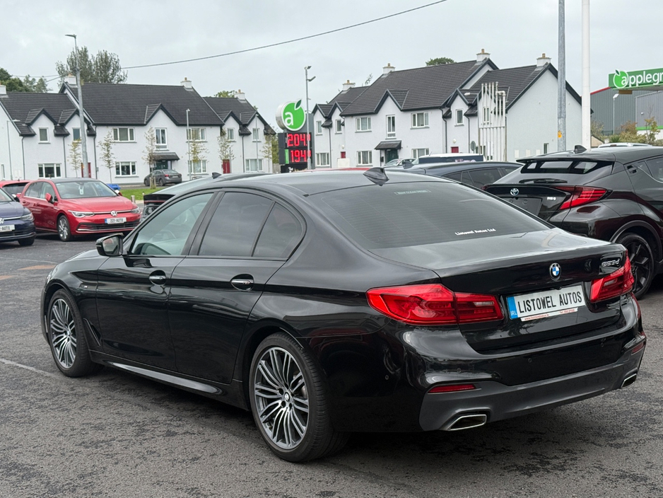 BMW 5 Series M-SPORT 523D 190BHP AUTOMATIC 2.0 DIESEL *VIRTUAL COCKPIT, REAR VIEW CAMERA, 19 " DIAMOND CUT ALLOYS, PARKING SENSORS FRONT & REAR, PADDLE SHIFT, MEMORY SEATS, LEATHER UPHOLSTERY,3 STAGE HEATED SEATS* — thumbnail 7