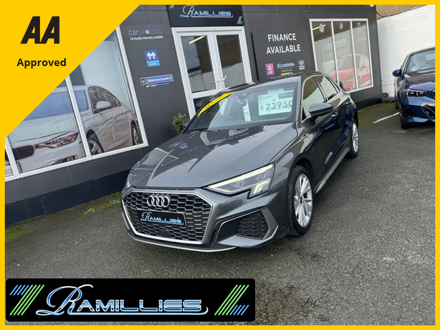 2021 AUDI A3 S LINE 40 TFSI E SPORTBACK AUTO..12 MONTHS WARRANTY..NEW NCT