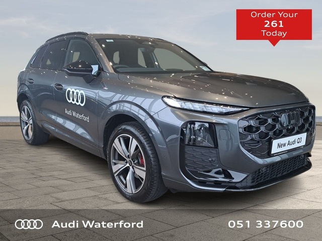 2026 AUDI Q3 S-Line TFSI 150HP S-Tronic from €721 per month