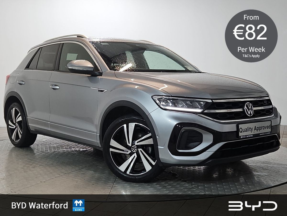 Volkswagen T-Roc R-Line *VIRTUAL COCKPIT, DIAMOND CUT ALLOYS, PARKING SENSORS FRONT & REAR, WIRELESS CHARGING PHONE PAD, ADAPTIVE CRUISE CONTROL, ISOFIX*