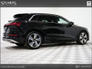 2023 AUDI E-TRON E-TRON 55 S LINE QUATTRO: 360 CAMERA, BANG AND OLUFSEN SOUND, MYTHOS BLACK METALLIC CONTRASTING GREY VALCONA LEATHER, 21” DIAMOND CUT ALLOYS