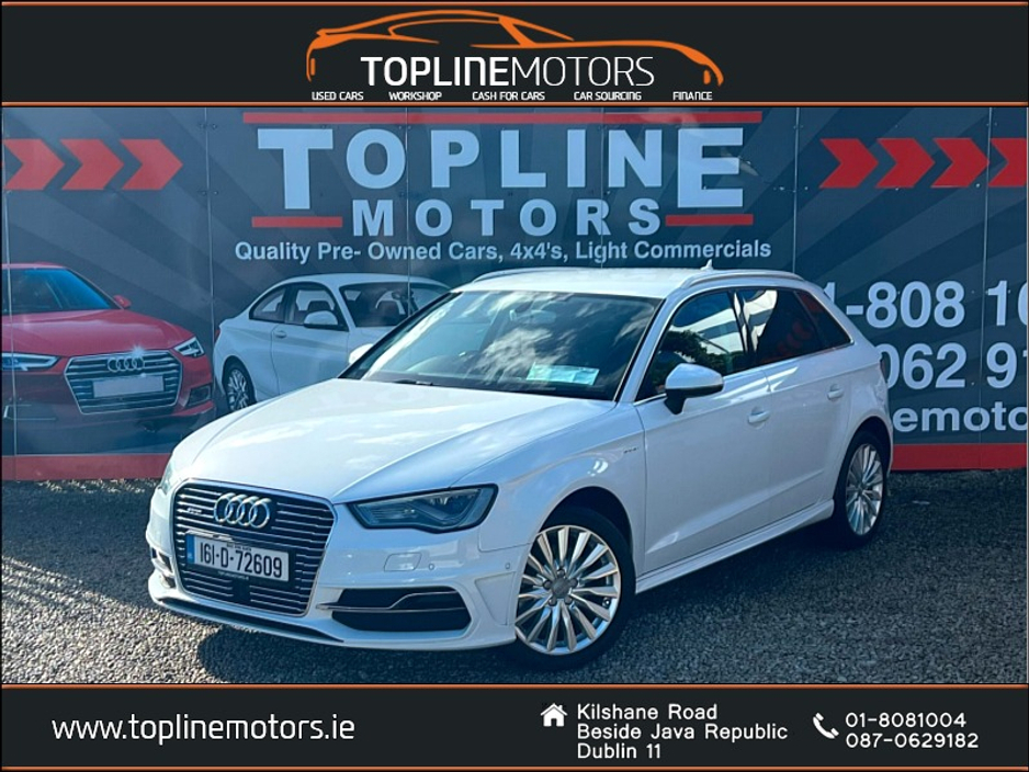Audi A3 ==AUDI A3 E-TRON S-LINE//NEW NCT//BLACK LEATHER==