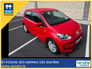 2014 VOLKSWAGEN UP! AUTOMATIC ** LOW MILEAGE IRISH CAR ** AIR CON ** 2 KEYS ** BEST AVAILABLE **