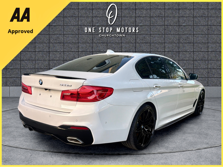 BMW 5 Series 55,000kms-523D-G30-MSPORT PRO-MSPORT-360 CAMERA-LOW KM-AS NEW — thumbnail 7